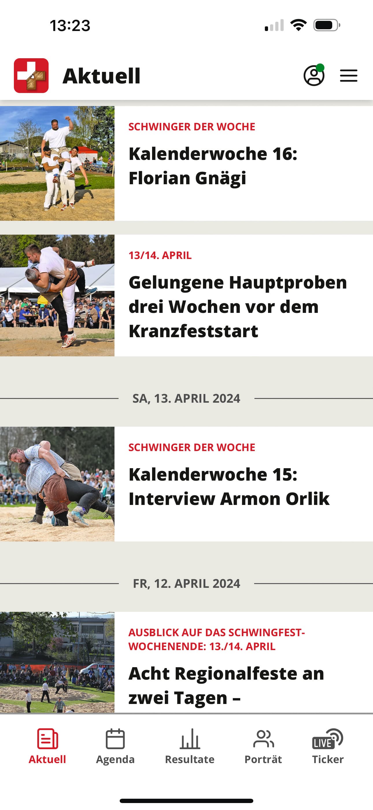 Schwinger App Screenshot 