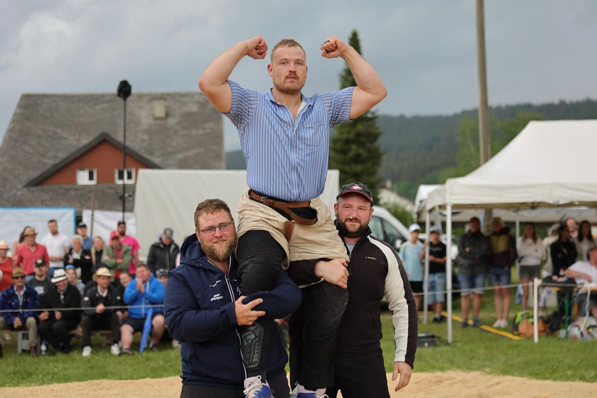 Festsieger ROmain Collaud Neuenburger