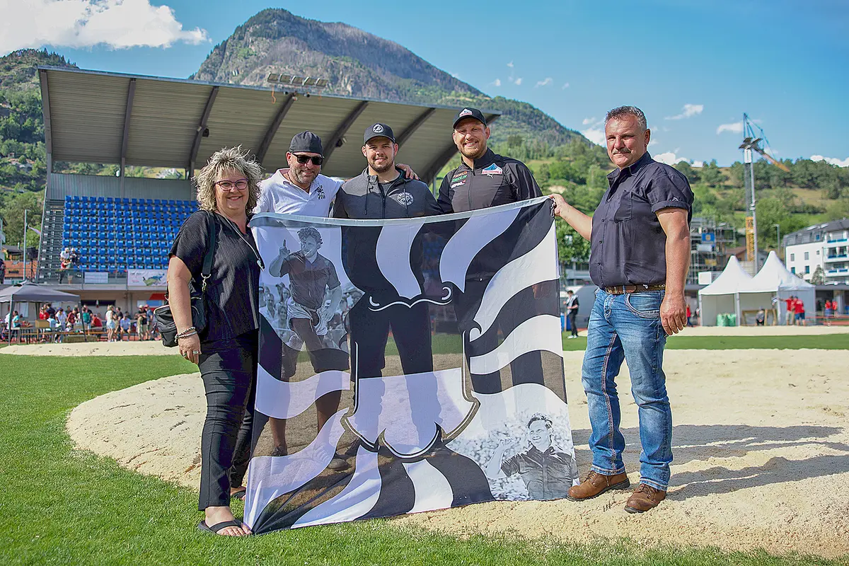 Schlussgang Walliser: Lario Kramer und Dorian Kramer